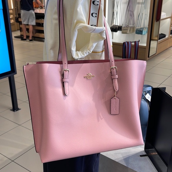 Coach Handbags - Coach Zip Top Tote 
IM/Pink